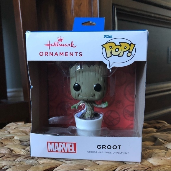 Hallmark Funko Pop Marvel: Baby Groot Ornament - Picture 1 of 5